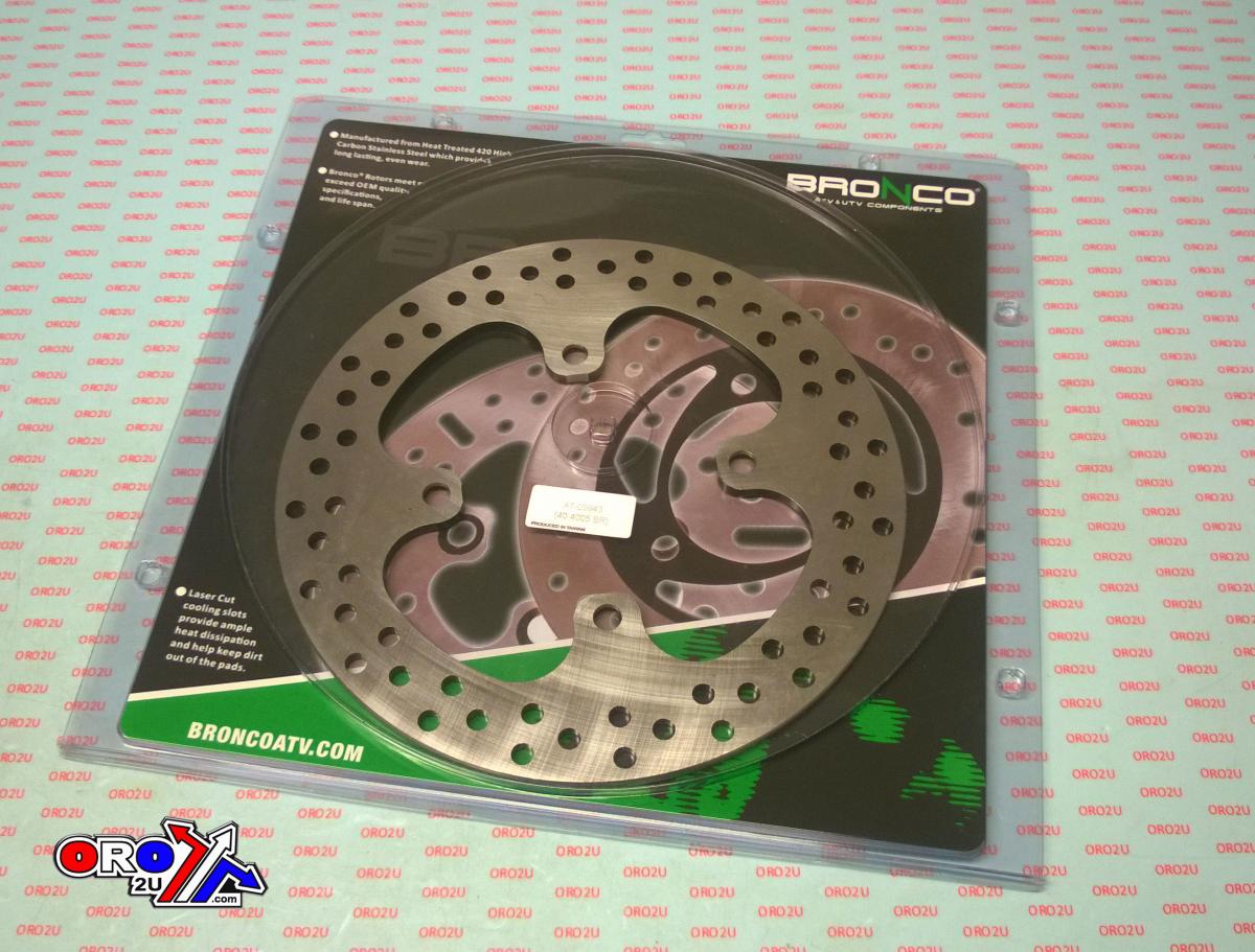 Bronco Disc Brake Rotor Yxz1000, Bronco at-05943 Yamaha UTV, Front / Rear