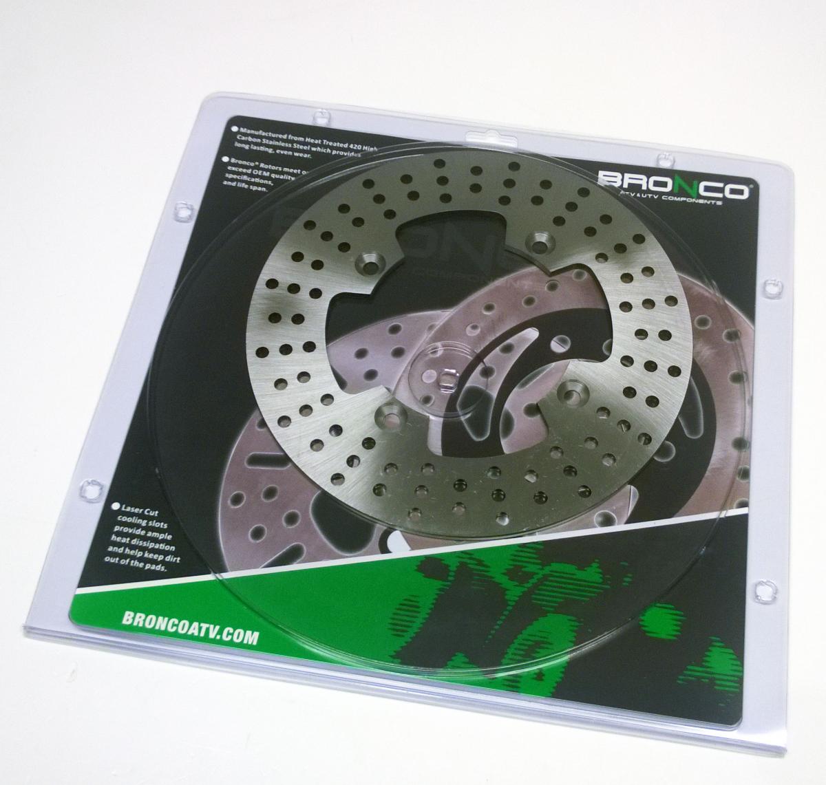 Bronco Disc Brake Rotor Rear KXF250, Bronco at-05912 Kawasaki ATV
