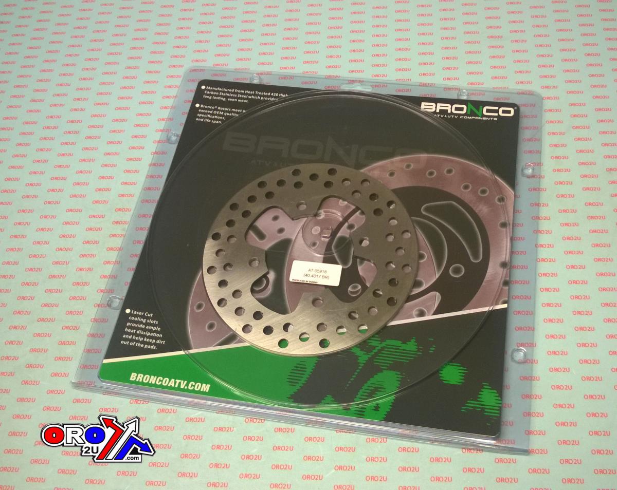 Bronco Disc Brake Rotor Front Polaris, Bronco at-05918, 5211869
