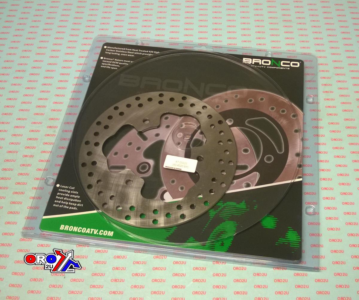 Bronco Disc Brake Rotor Rear Polaris, Bronco at-05926, Md6256d, 5253186