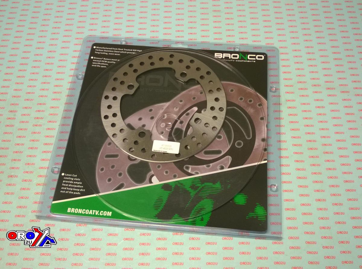 Bronco Disc Brake Rotor Rear Polaris, Bronco at-05929, Md6273d, 5248213