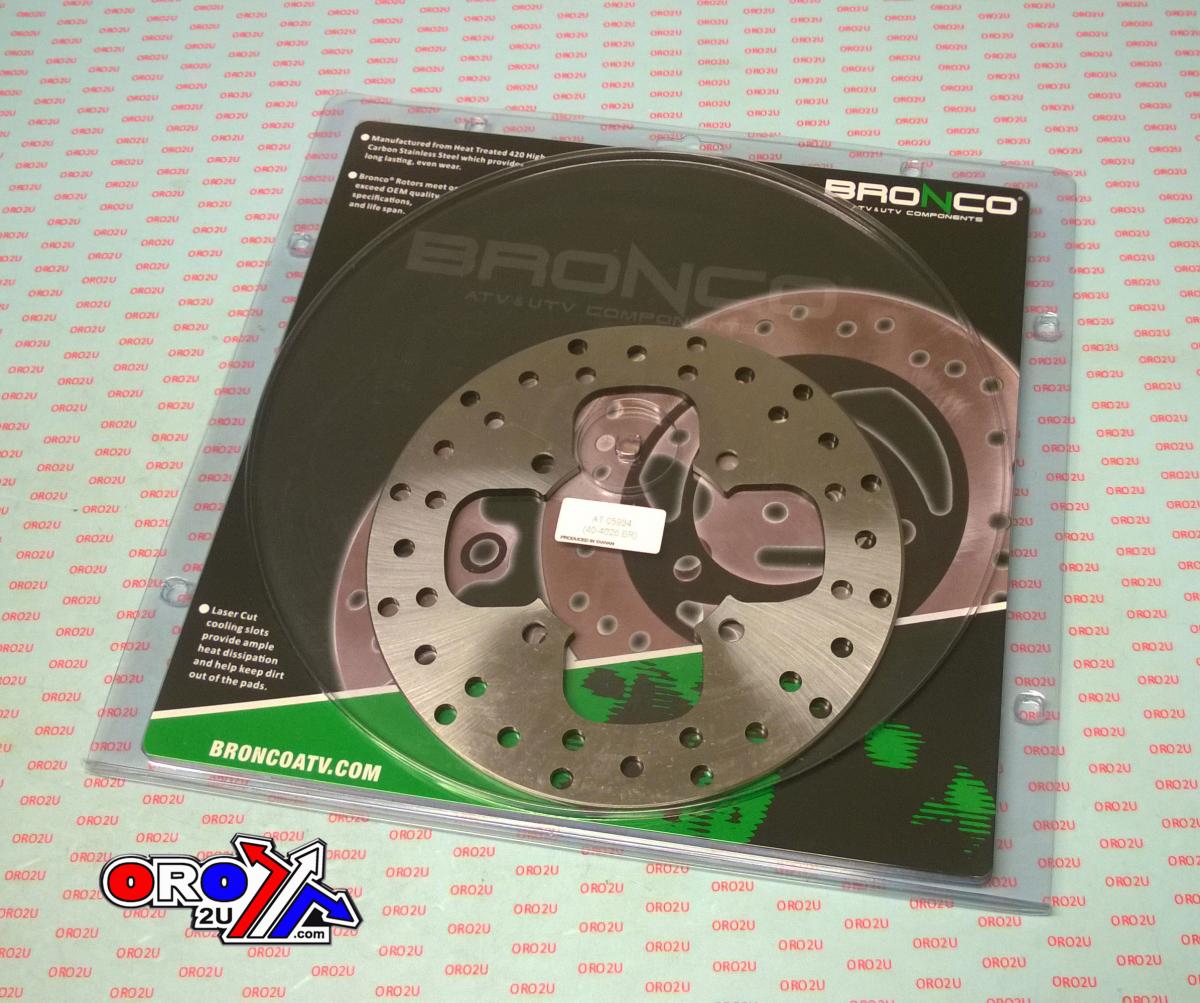 Bronco Disc Brake Rotor Front Can-am, Bronco at-05984 Bombardier, 705600168, 705600342, Md6224d