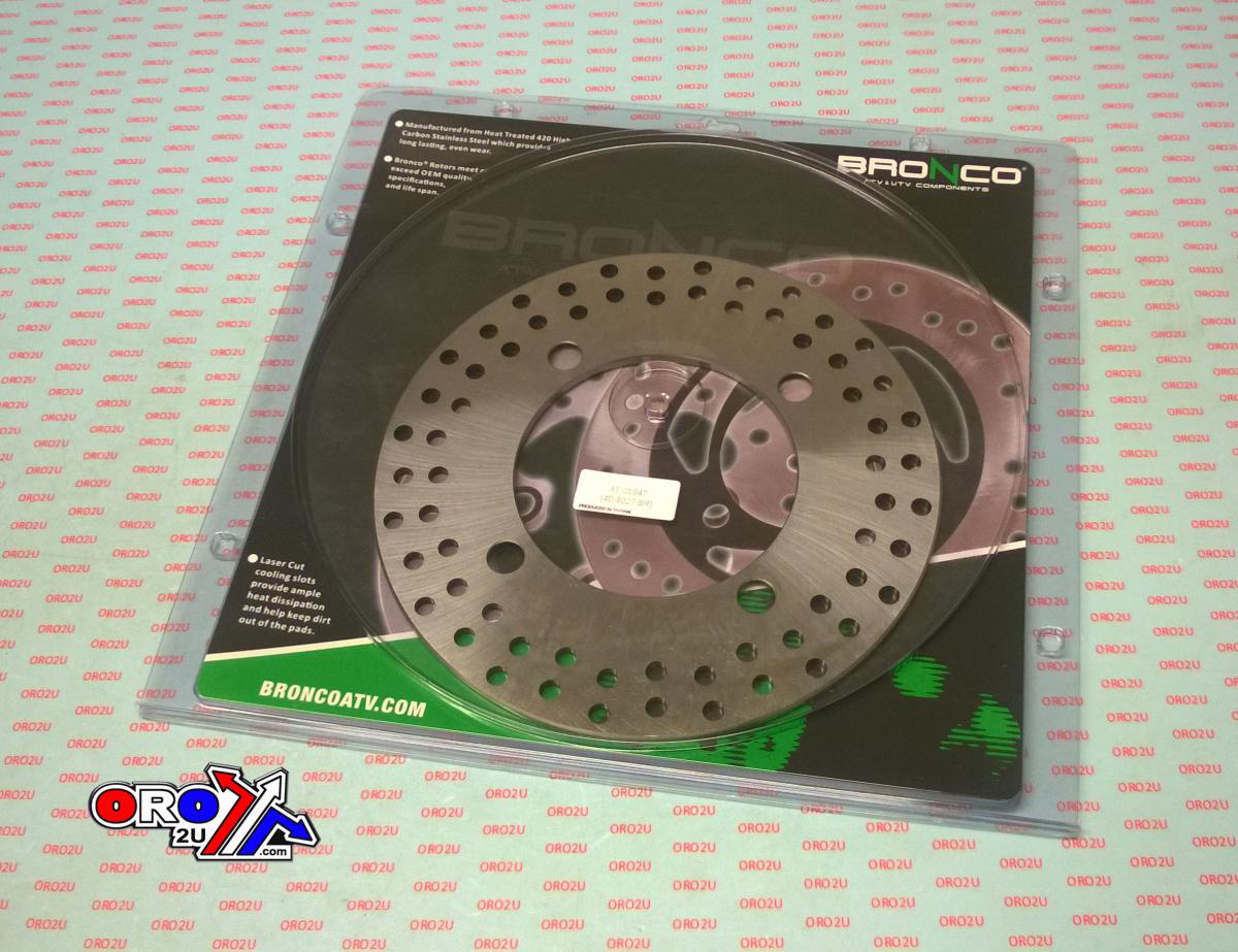 Bronco Disc Brake Rotor Polaris UTV, Bronco at-05947 at-05966 Front / Rear, Md6408d, 5263266 18-0092