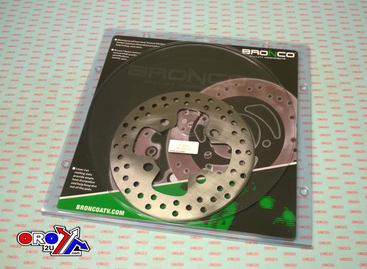 Bronco Disc Brake Rotor Rear Kawasaki UTV, Bronco at-05946, Md6399d, 41080-0661