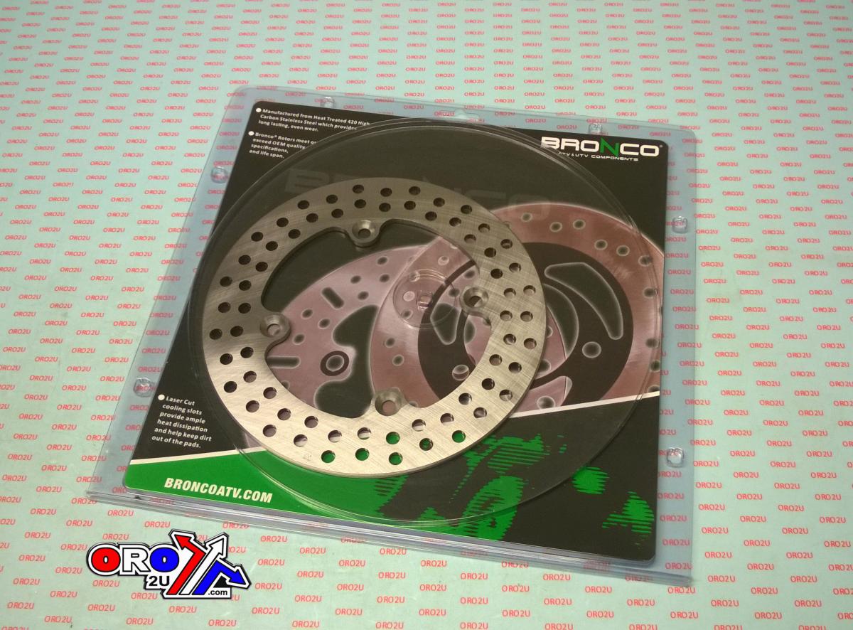 Bronco Disc Brake Rotor Can-am, Bronco at-05944 Front / Rear, Md6396d, 705601511