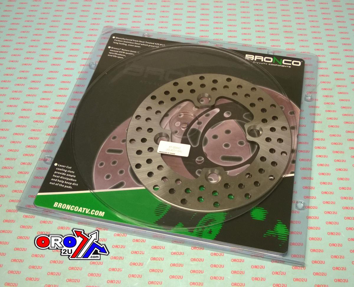 Bronco Disc Brake Rotor Rear Polaris, Bronco at-05940 Md6374d 5254272