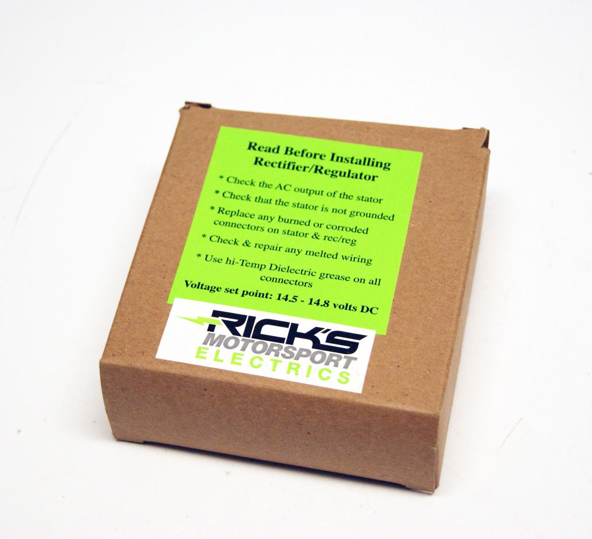 Ricks Electronics Regulator Honda Cm 250 C, Ricks 10-168, 31600-vm0-000, 31600-kc2-405, 31600-kb4-000