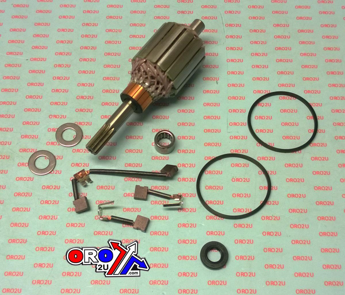 Arrowhead Electrical Starter Motor Rebuild Kit Yamaha, Ricks 410-54267, 1mc-81890-00-00, 1mc-81890-01-00, 5jw-81890-00-00 70-607