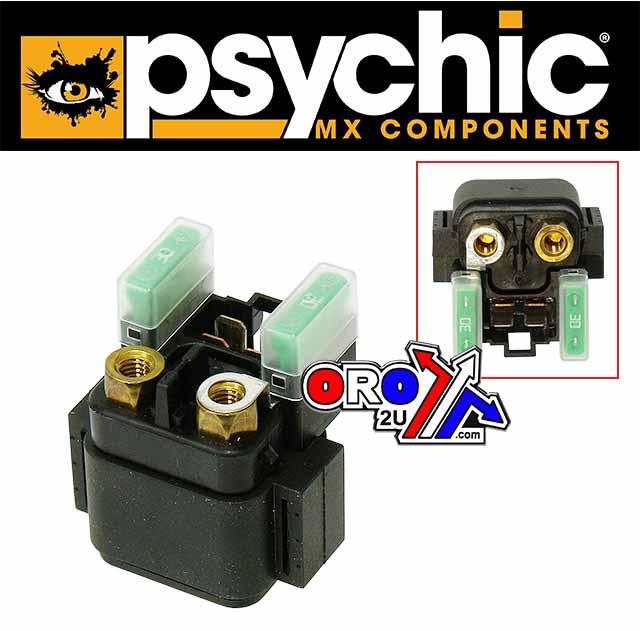 Psychic Solenoid Starter Relay 30a Fuse, Yamaha XT225 2001-2007, Psychic MX-01256 4jg-81940-00-00 4jg-81940-10-00 4jg-81940-12-00