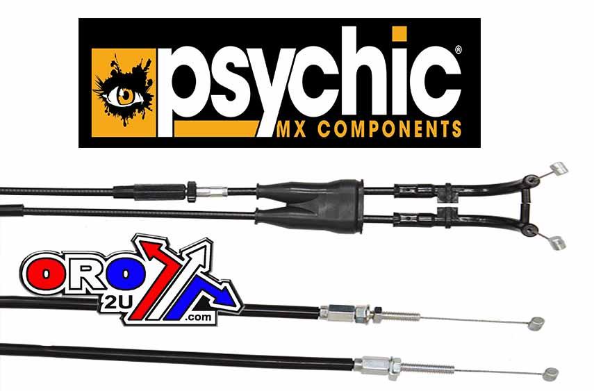 Psychic Cable Throttle Set KX250F 17-19, Psychic 103-443 54012-0637 (1130mm)