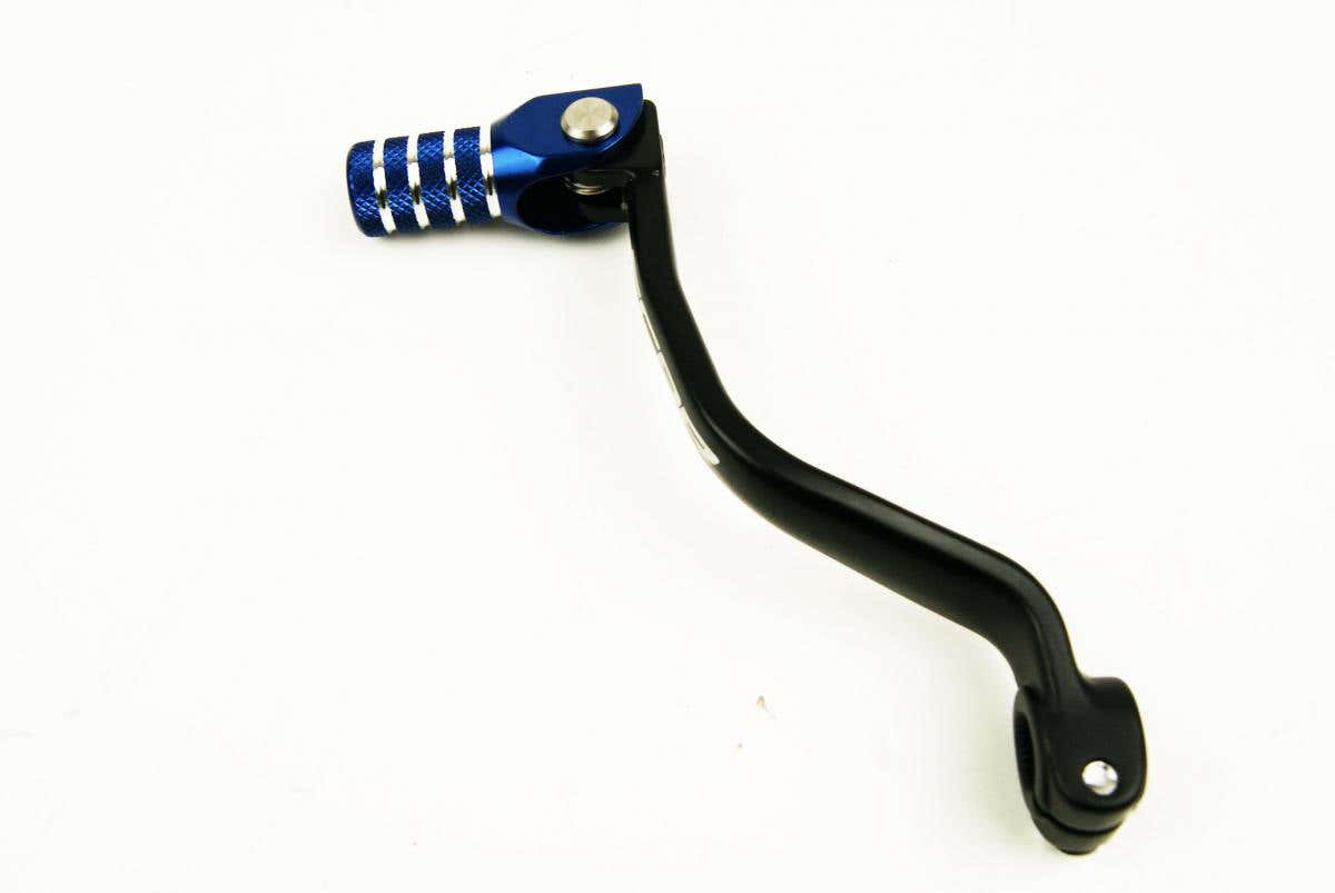 Scar Racing Gear Lever Shift 1999-19 YZ85, YZ65 18-19, Black/blue Aluminium Forged, Scar Racing GSL408