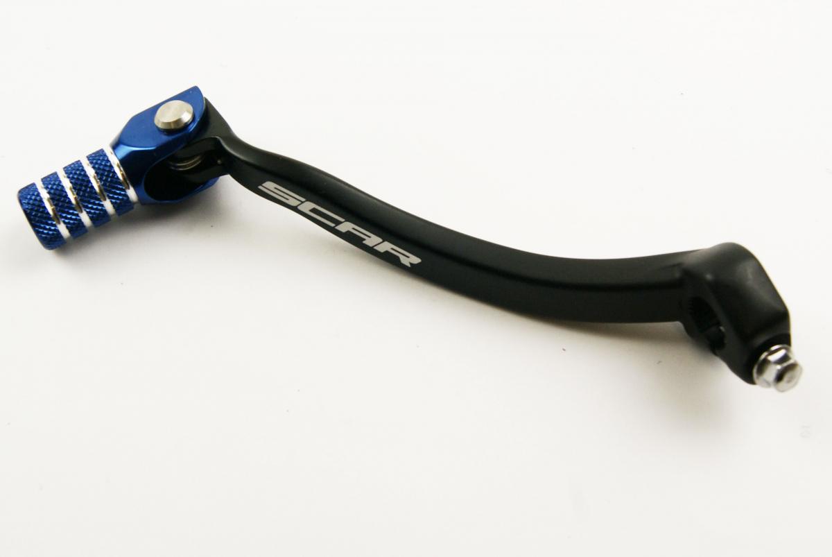 Scar Racing Gear Lever Shift 17-18 YZ250F, Black/blue Aluminium Forged, Scar Racing GSL411