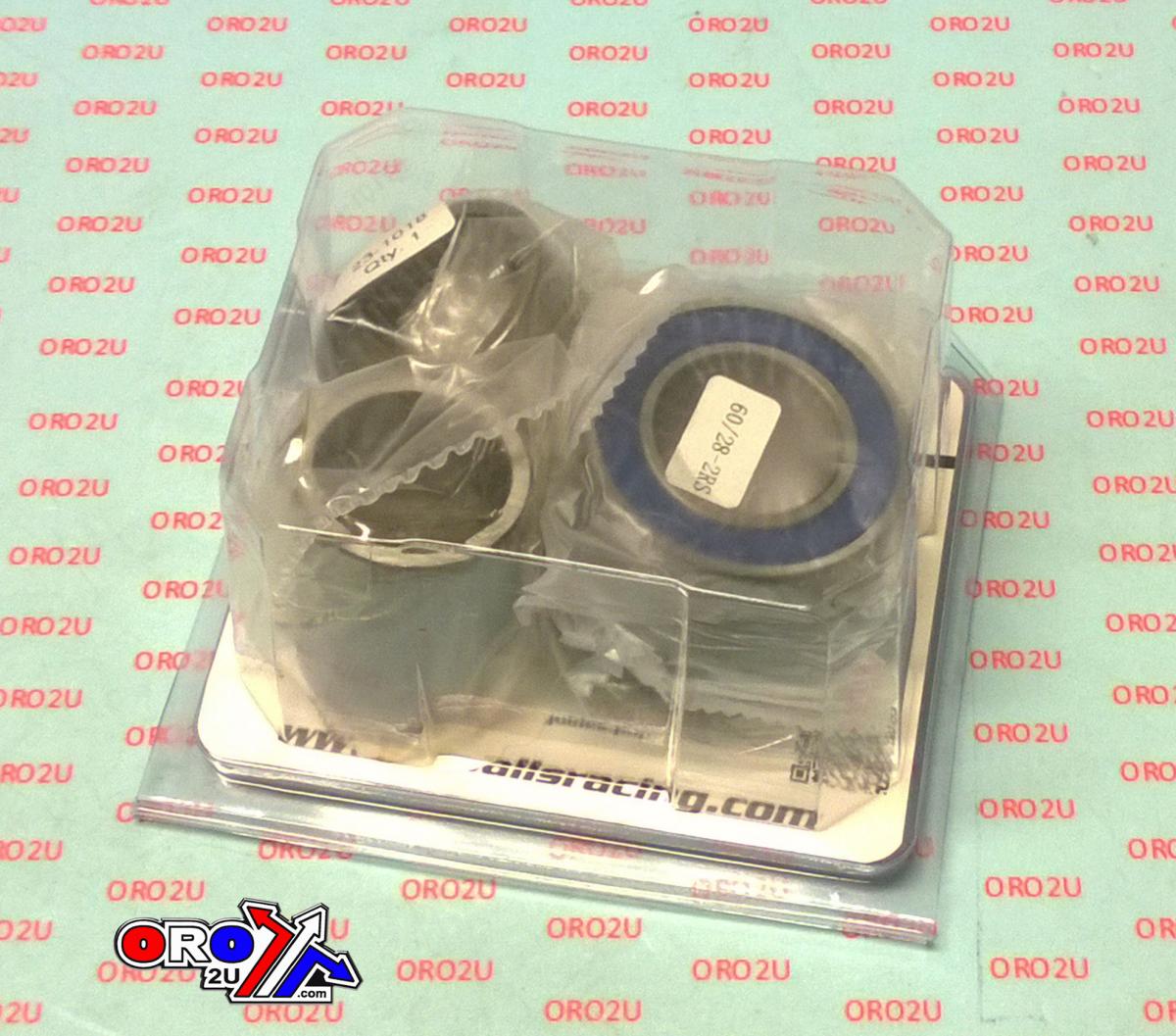 All Balls Racing Wheel Bearing Kit Rear 09-20 Yamaha VMX17 V Max, Allballs 25-1772 Road