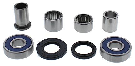 All Balls Racing Wheel Bearing Kit Rear 07-17 Yamaha Xvs1300/95 V Star, Allballs 25-1773 Road