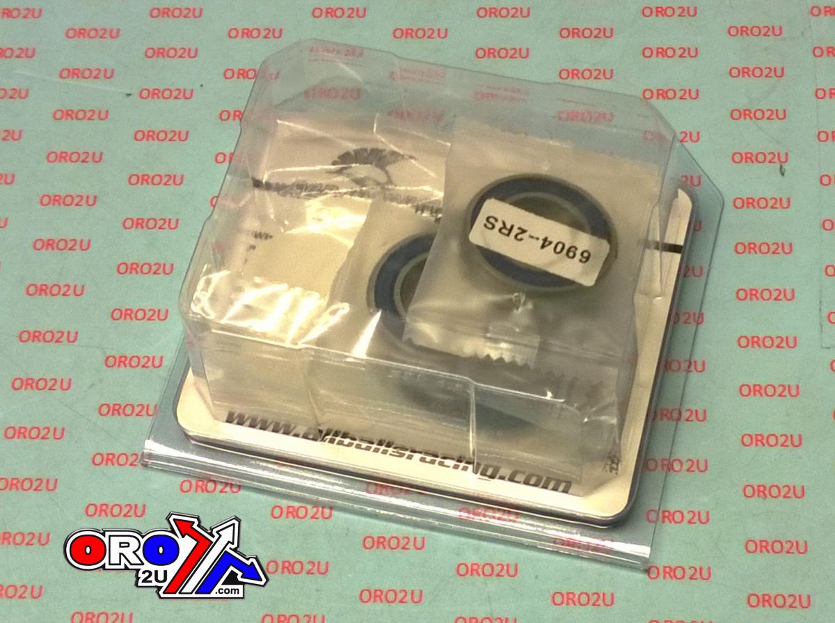 All Balls Racing Wheel Bearing Kit 08-09 Kawasaki KLX450R, Allballs 25-1786 Dirt