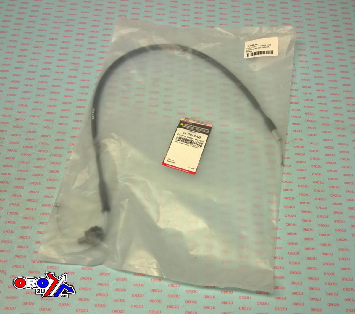 All Balls Racing Cable Throttle TTR50 06-09, Allballs 45-1266, Yamaha, 1p6-f6311-00-00 / 1p6-f6311-10-00