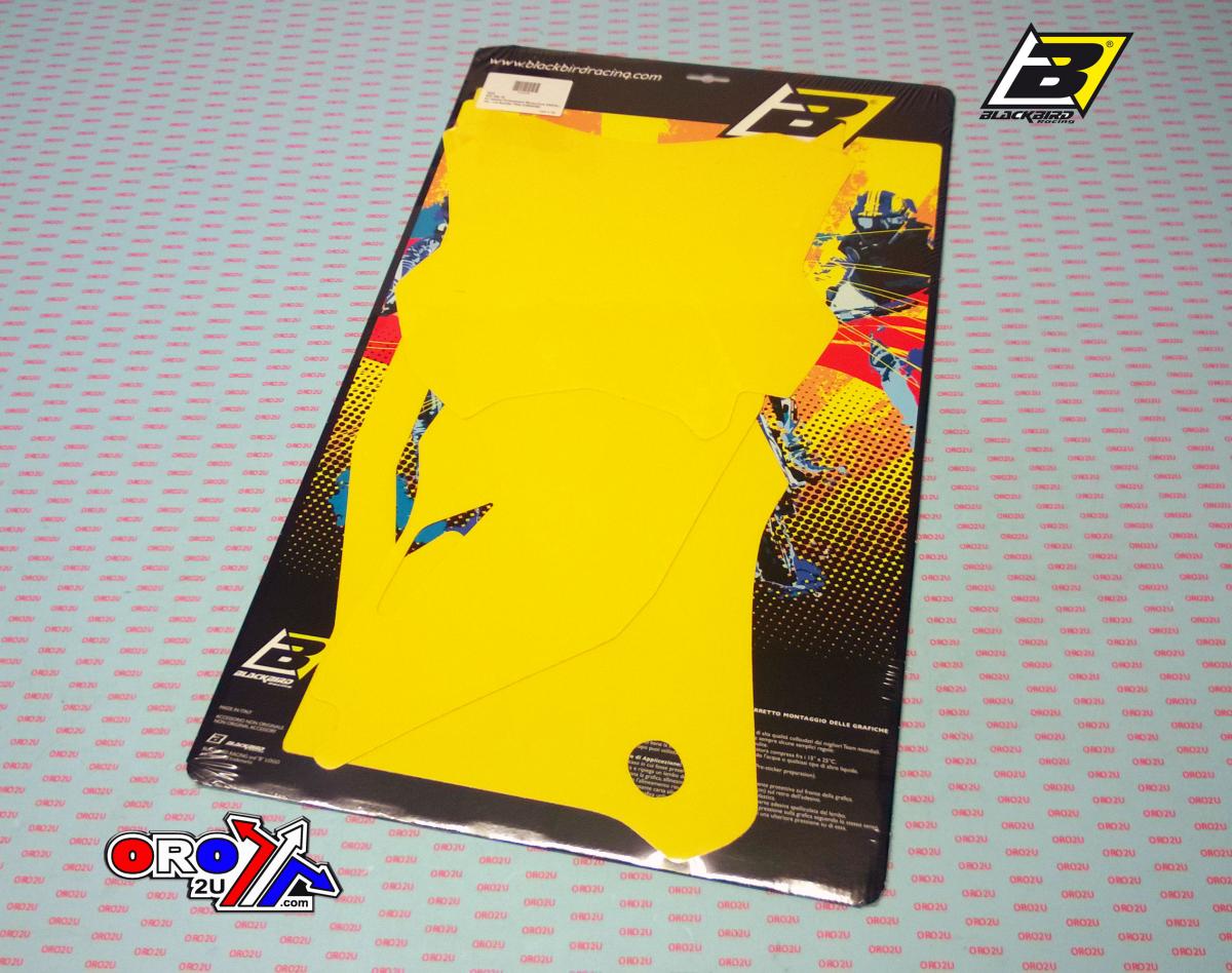 Blackbird Graphics 2019-23 KXF 450 Backgrounds, Yellow Blackbird 3420/40