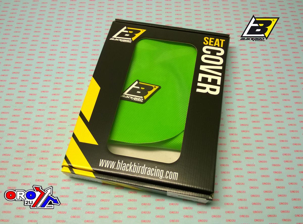 Blackbird Graphics 2019-22 KX 450f Pyramid Green, Seat Cover Blackbird, 1433g/01