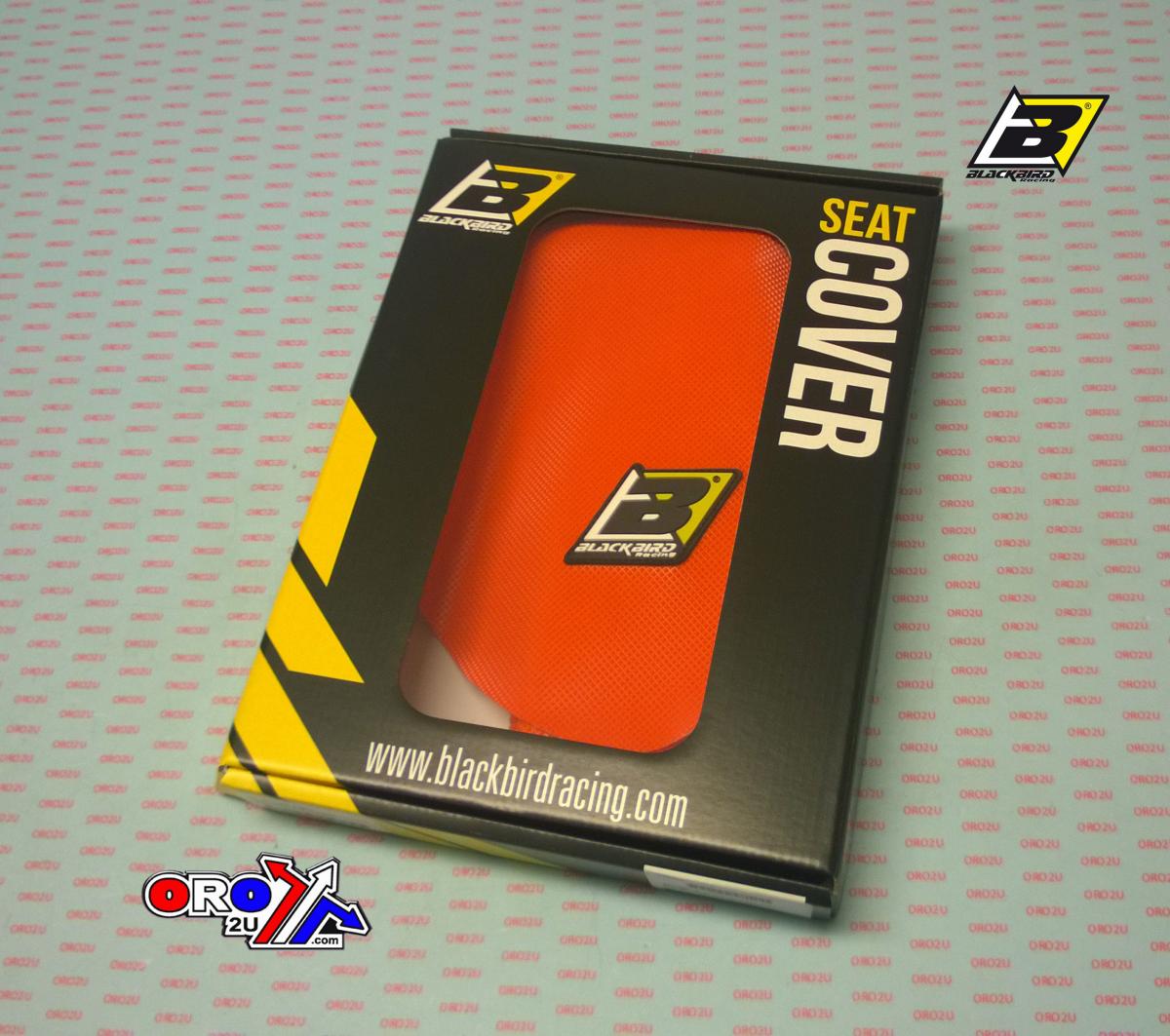 Blackbird Graphics 19-22 SX/SXF 20-23 EXC KTM Pyramid Orange Seat Cover, Blackbird 1528g/01