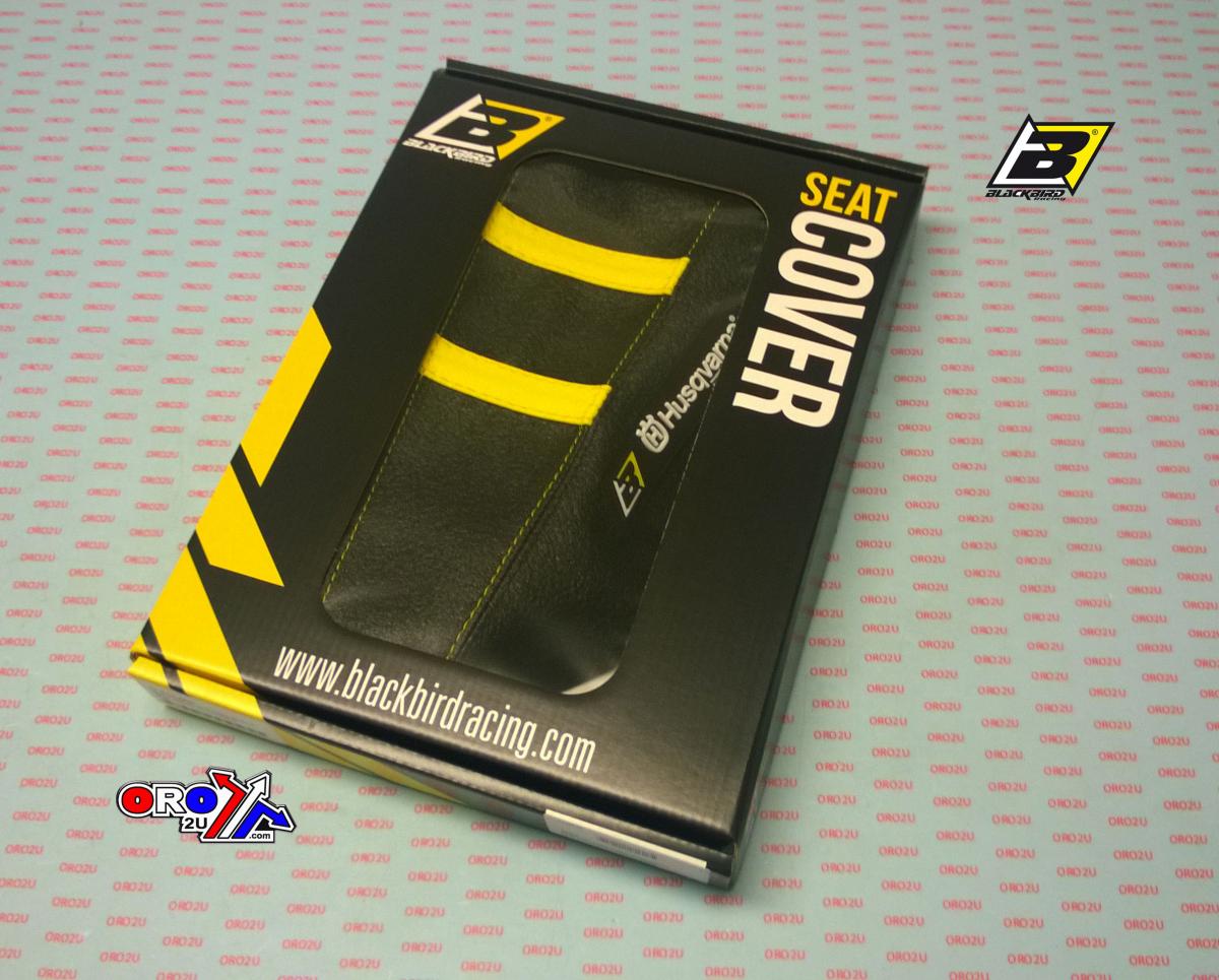 Blackbird Graphics 19-22 TC/FC 20-23 TE/FE Husqvarna Zebra Seat Cover, Blackbird 1624z