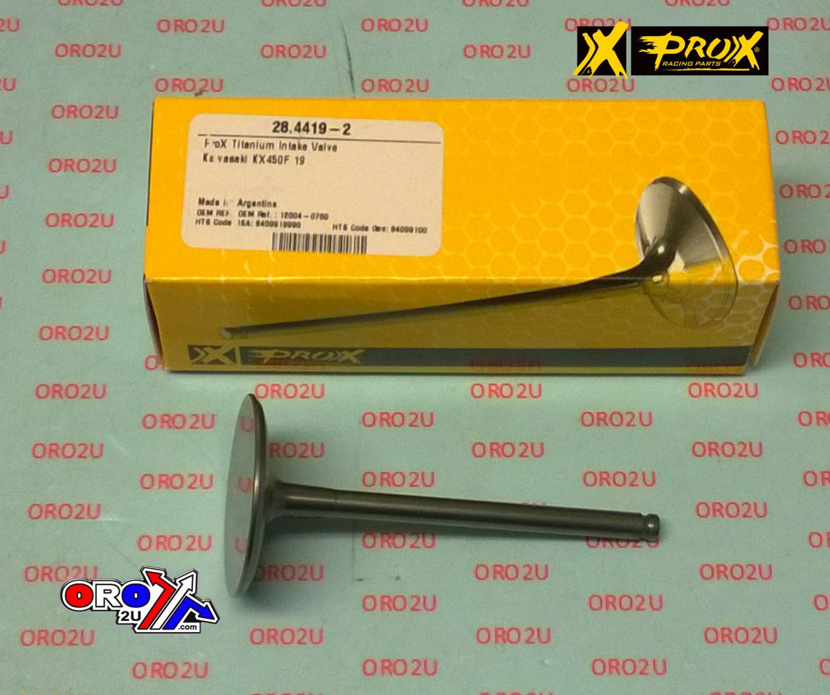 Pro-X Racing Valve Intake Titanium KXF 450 2019, Prox 28.4419-2, Kawasaki