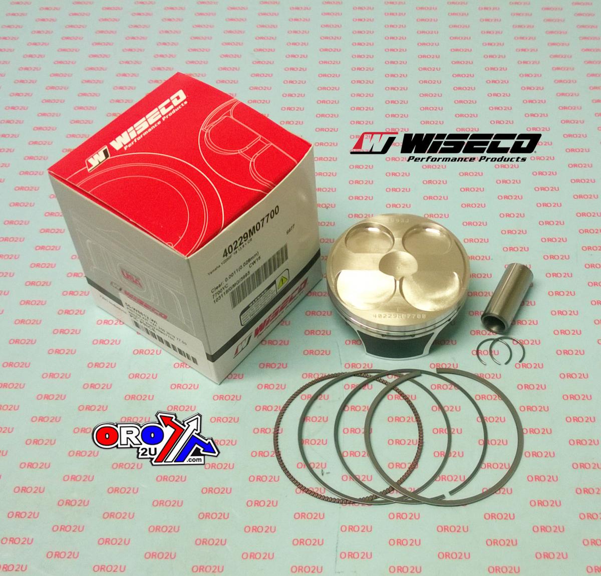 Wiseco Piston Kit YZ 250f 2019-25 77.00mm, Wiseco W40229m07700b, 13.8:1