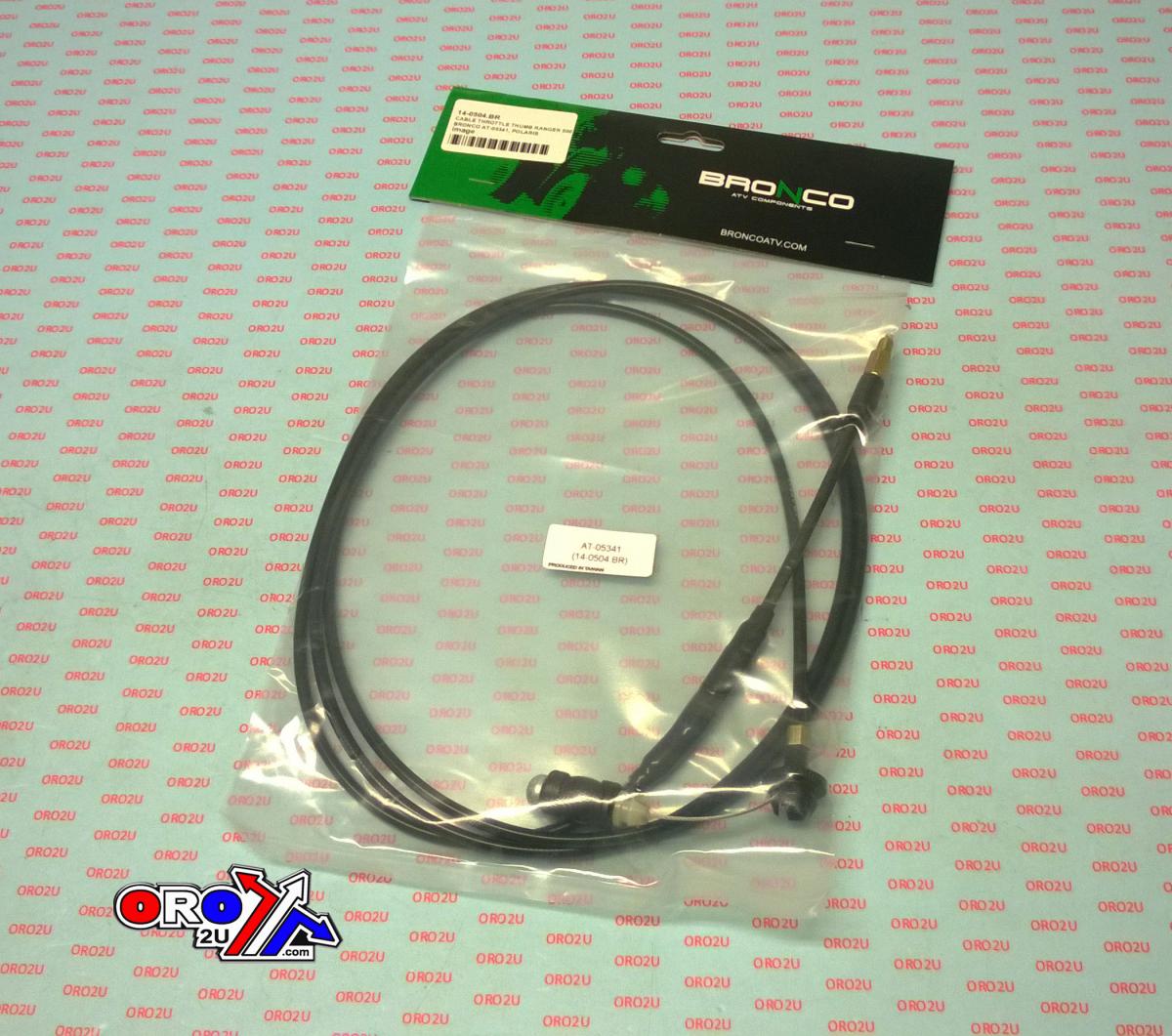 Bronco Cable Throttle Thumb Ranger 500 4x4 11-12, Bronco at-05341, Polaris, 7081675