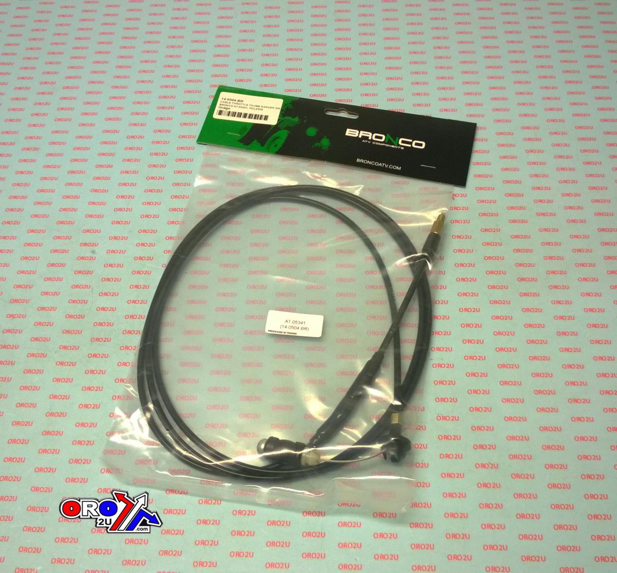 Bronco Cable Throttle Thumb Ranger 500 Crew, Bronco at-05344, Polaris, 7081644