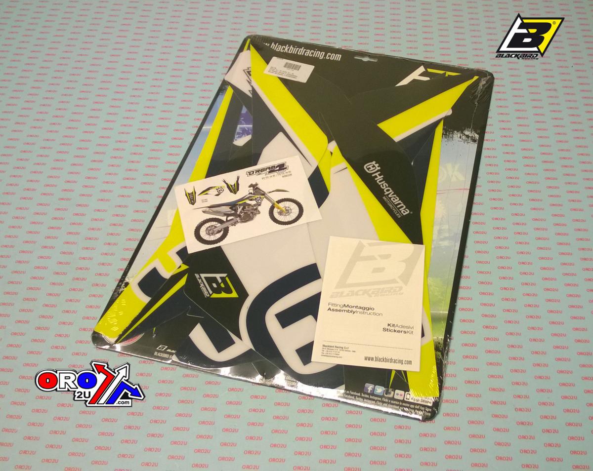 Blackbird Graphics Husqvarna FC/TC 14-15 TE/FE 14-16 Dream4, Blackbird Decal Kit 2611n