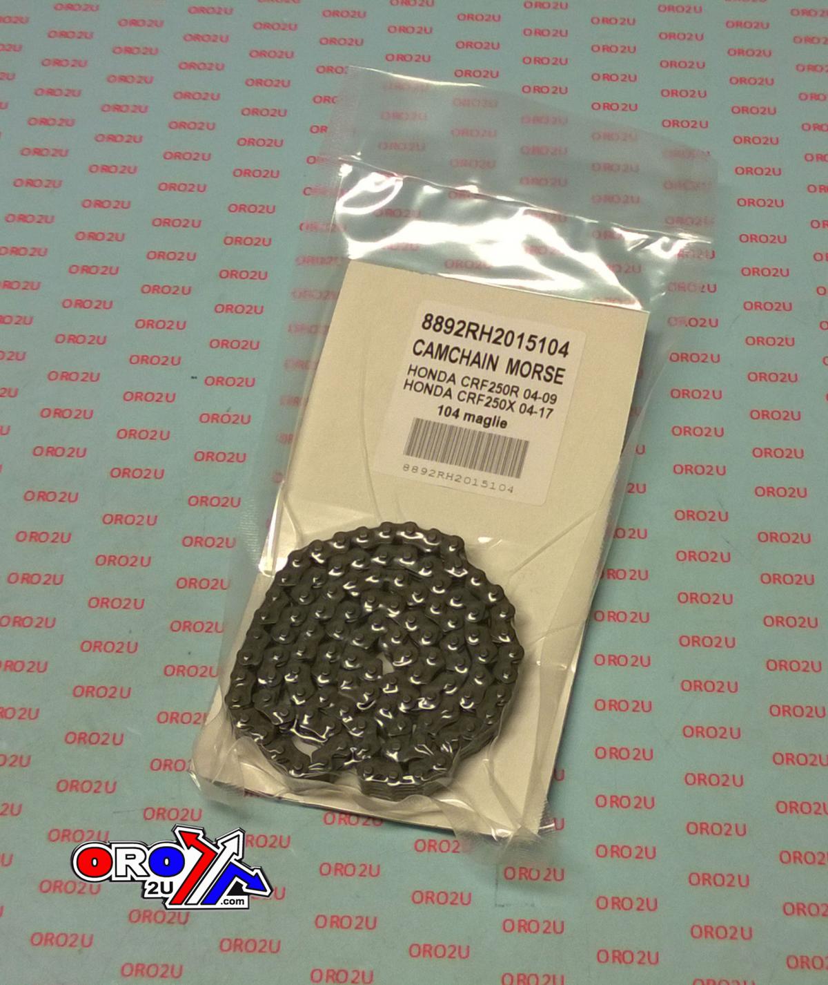 Vertex Cam Chain 92rh2015-104m CRF250R 07-09, Vertex 8892rh2015104, 14401-krn-671
