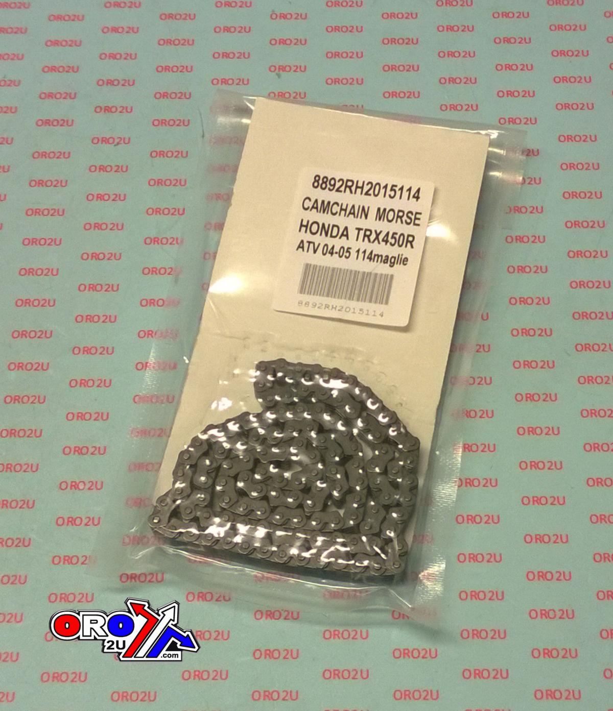 Vertex Cam Chain 92rh2015-114m TRX450R 04-05, Vertex 8892rh2015114