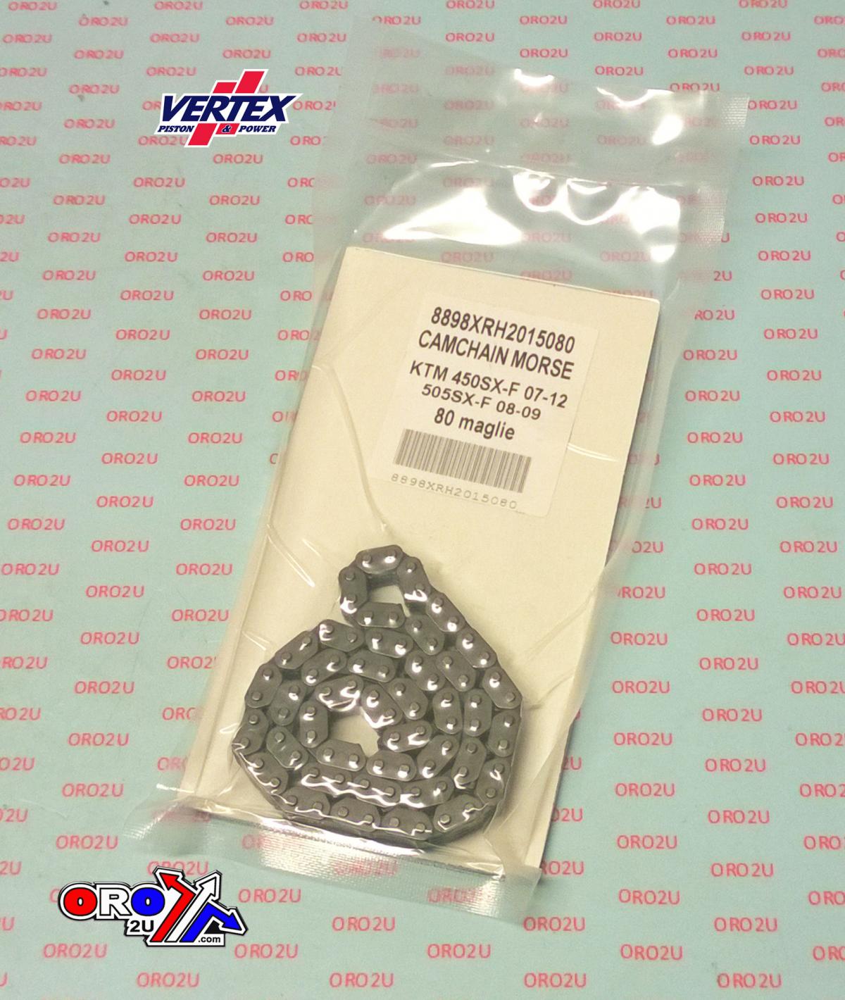 Vertex Cam Chain 98xrh2015-80m, Vertex 8898xrh2015080, Made in Japan