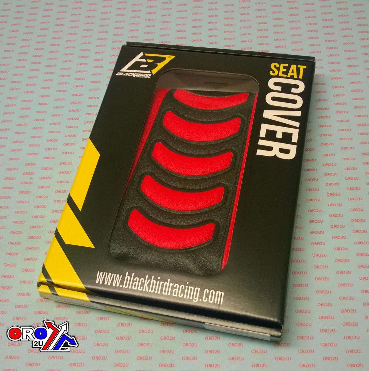 Blackbird Graphics 17-20 CRF450R Double Grip 3, Blackbird Seat Cover 1148h