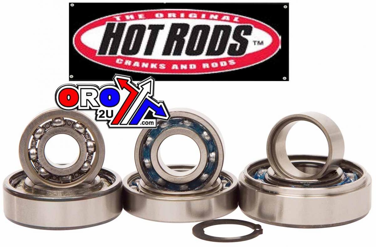 Hot Rods Transmission Bearing Kit KX85/100, Hotrods Tbk0035, 2005 - 2018 Kawasaki KX 100 Bike,2005 - 2018 Kawasaki KX 85