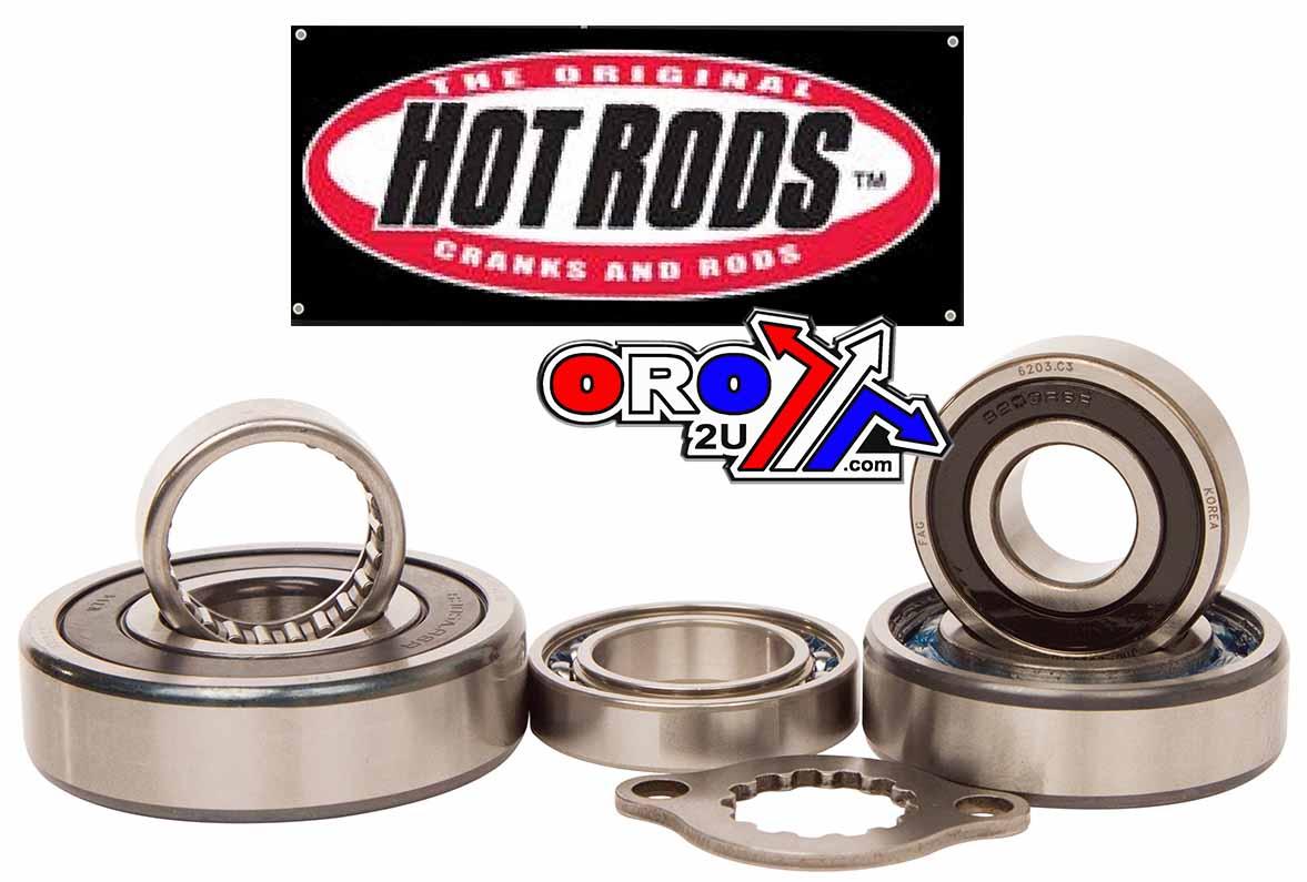 Hot Rods Transmission Bearing Kit Kfx/LTZ400, Hotrods Tbk0057, 2004 - 2008 Arctic Cat Dvx 400 ATV,2003 - 2006 Kawasaki Kfx 400 ATV,2003 - 2013 Suzuki Ltz 400 ATV