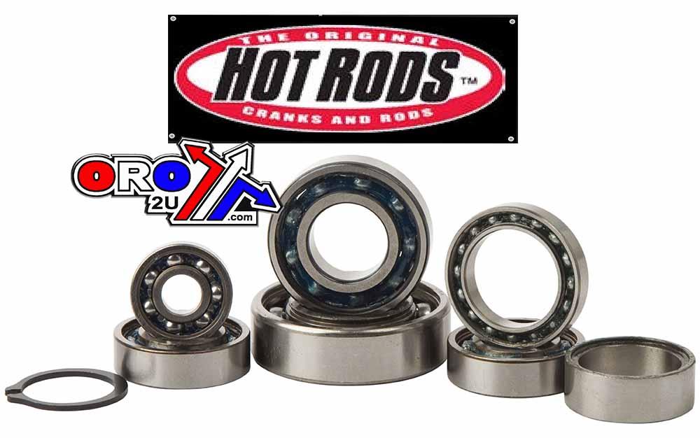 Hot Rods Transmission Bearing Kit KTM 125/200, Hotrods Tbk0102, 1998 - 1999 KTM 125 Egs Bike,1998 - 2002 KTM 125 EXC Bike,1998 - 2002 KTM 125 SX Bike,1998 - 2002 Kt