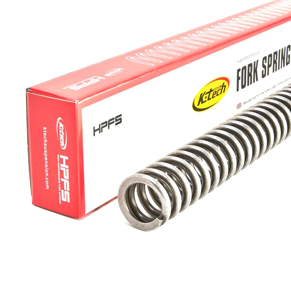 K-Tech Suspension Front Fork Spring 6.8n -(single), 385-580-68, High Performance Fork Spring, K-tech Suspension