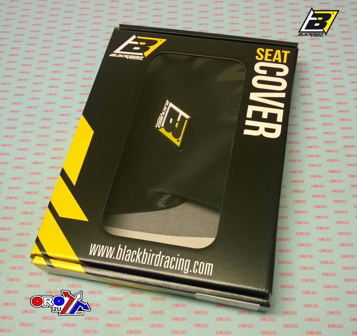 Blackbird Graphics 18-24 Husqvarna TC85 Pyramid Black Seat Cover, Blackbird 1623g