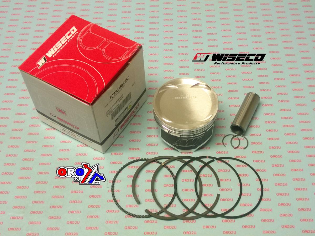 Wiseco Piston Kit 02-19 Lt-f400 82.50mm Os 0.50, Wiseco 40223m08250 Armorglide Atvs