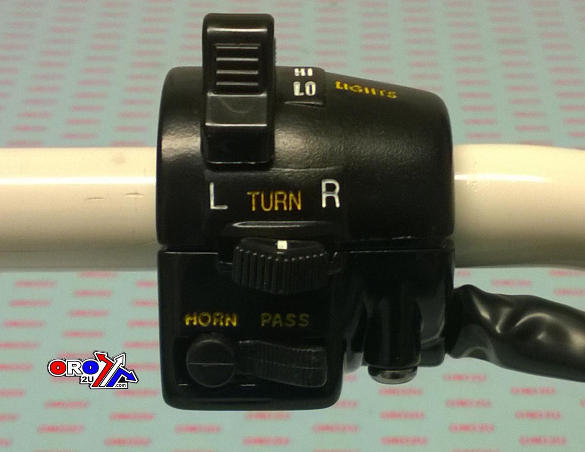 FIR Switch Lh. Hi-low Beam,pass, Horn, Turn, 46091-044 / 46091-057 Kawasaky Type
