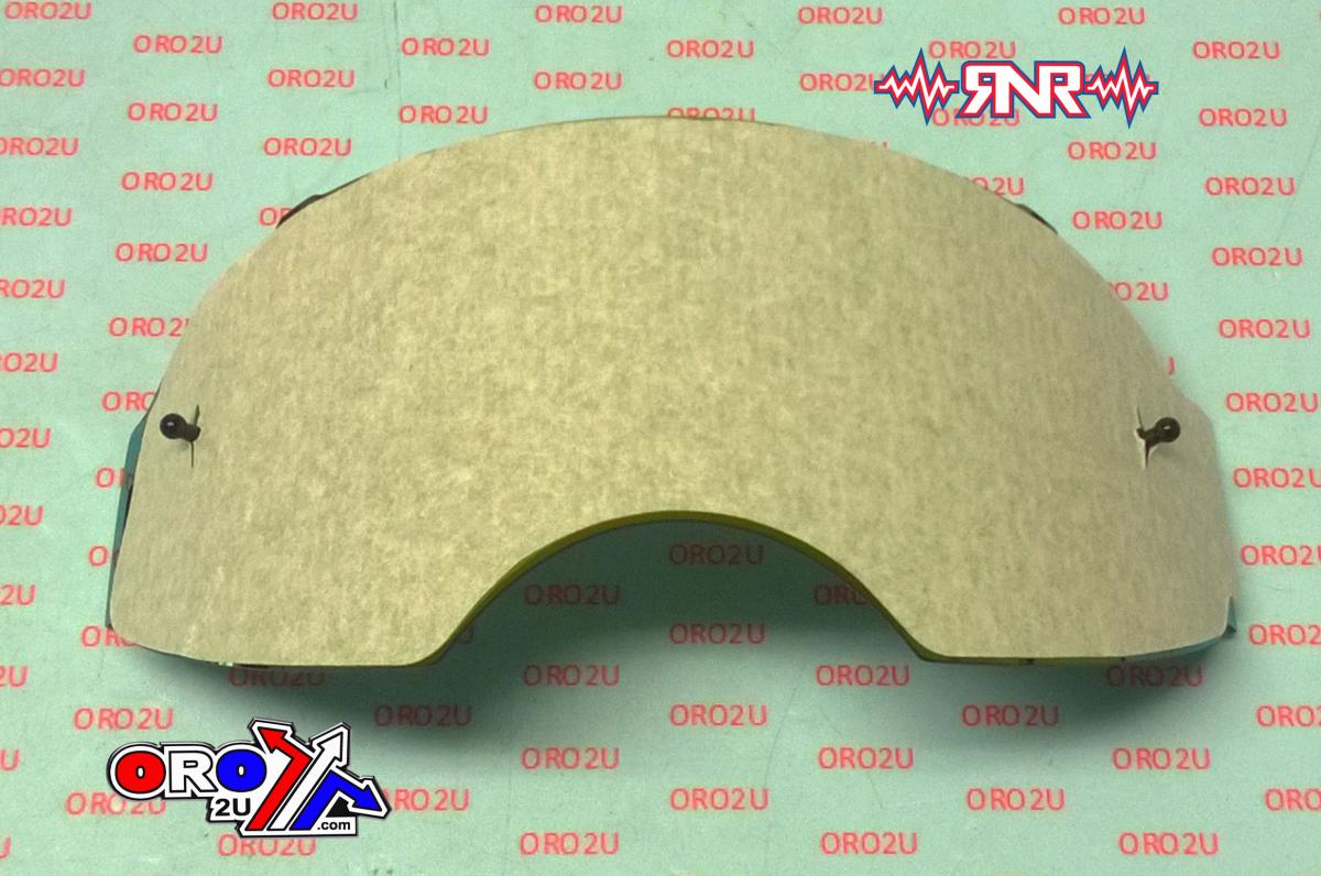 Rip-N-Roll Oakley Airbrake Lens Gold Mirror, Rnr LMPCG023 To Fit Airbrake Goggles, Not Genuine Oakley