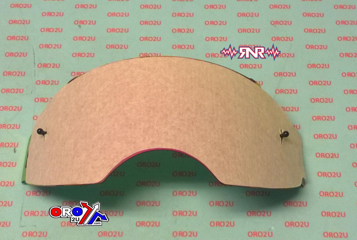 Rip-N-Roll Oakley Airbrake Lens Pink Mirror, Rnr LMPCP023 To Fit Airbrake Goggles, Not Genuine Oakley