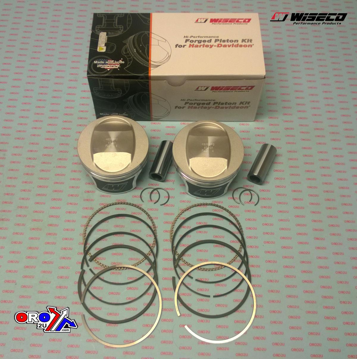 Wiseco Wiseco Tracker Series Kit Hd, Wiseco Wk0208p1, TC88 to 95cid 10.5:1 CR