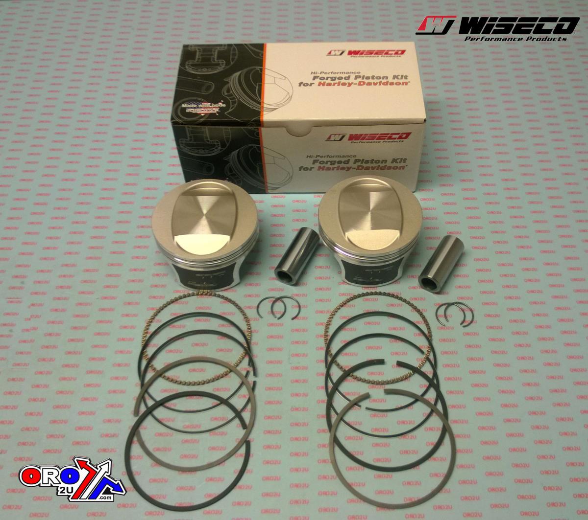 Wiseco Wiseco Tracker Series Kit Hd, Wiseco Wk0209ps, TC96 to 103cid 10.5:1 CR