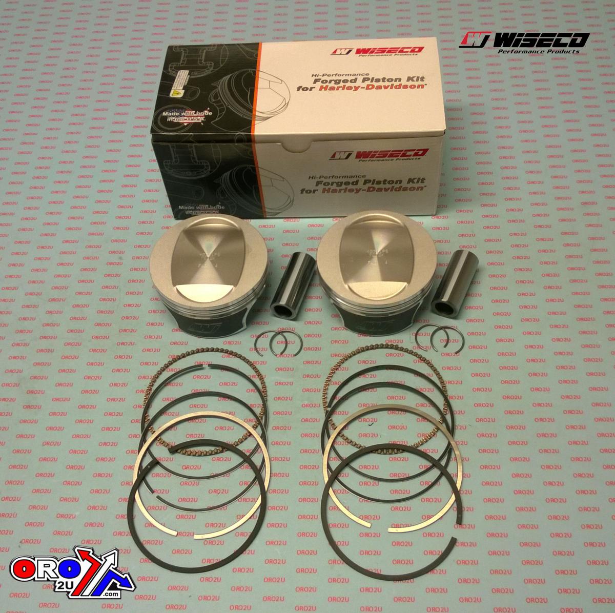 Wiseco Wiseco Tracker Series Kit Hd, Wiseco Wk0211ps, TC96 to 106cid 10.5:1 CR