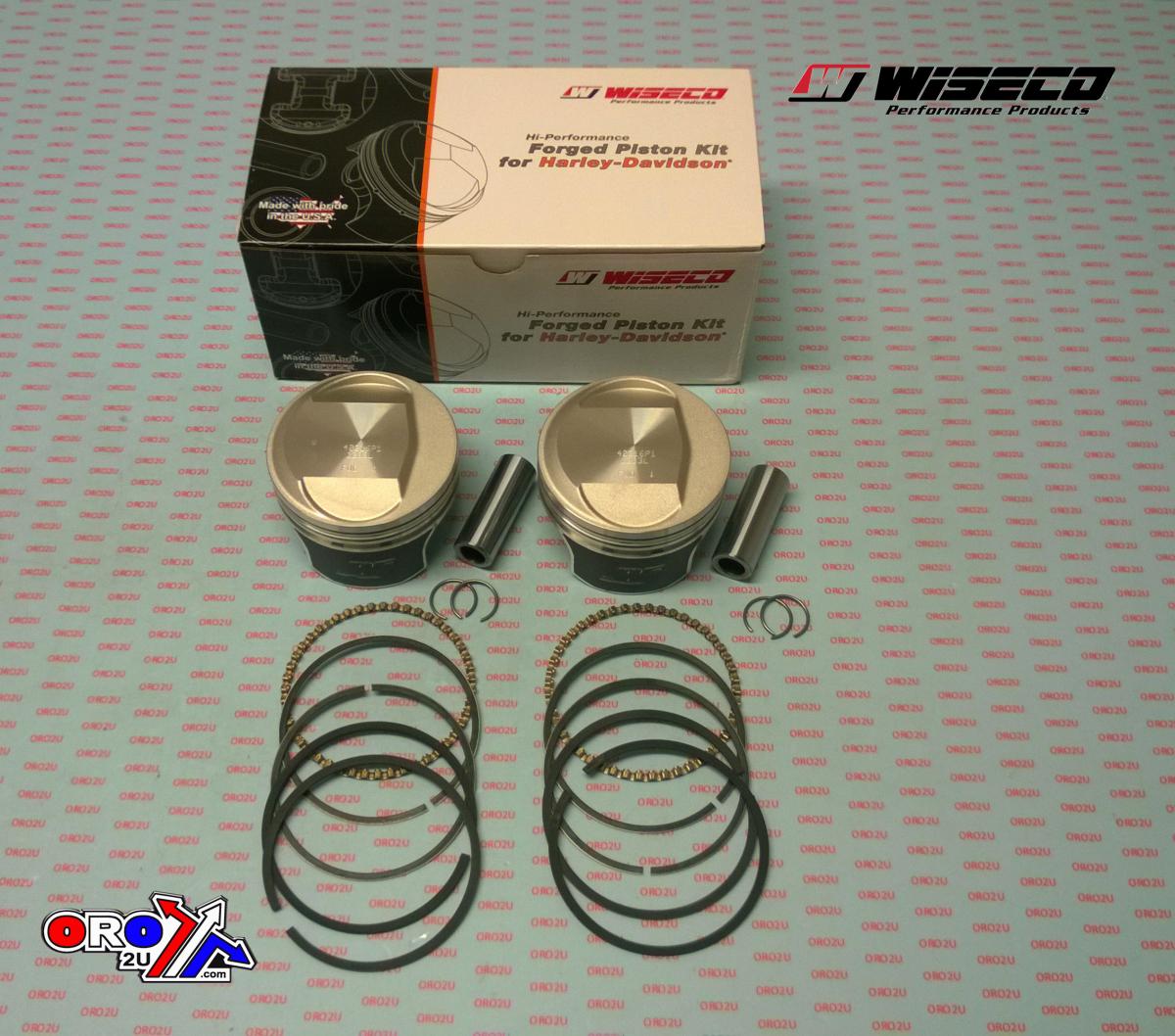 Wiseco Wiseco Tracker Series Kit Hd, Wiseco Wk0216p3, 1340 Evo Domed 10.0:1 CR
