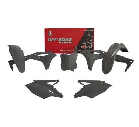 Rtech Plastics Plastic Kit/517-19 Kx250fquantum Grey, Rtech R-kitkxf-gr0-519