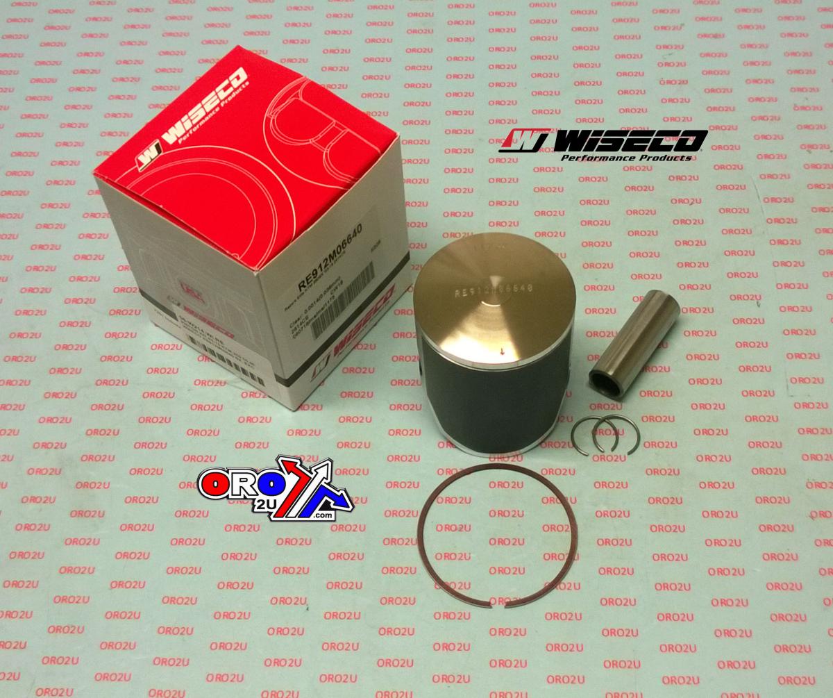 Wiseco Piston Kit 05-25 KTM 250 SX 66.40, Wiseco Re912m06640 SX, EXC, Racer Elite