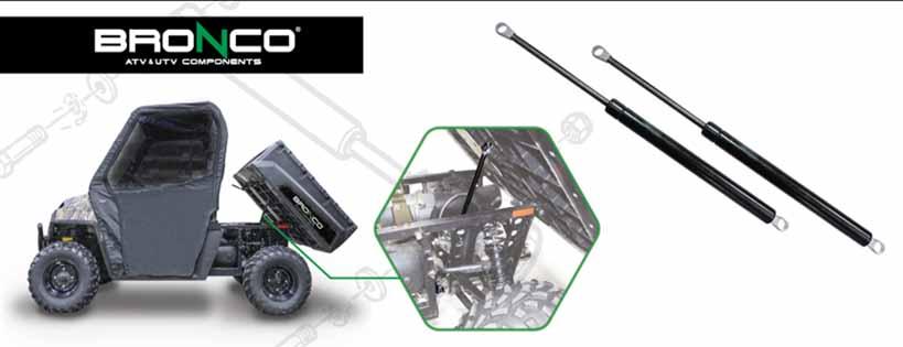 Bronco Damper Dump Box Shock Polaris, Bronco at-04901, 7041301, 7041725, 7042268