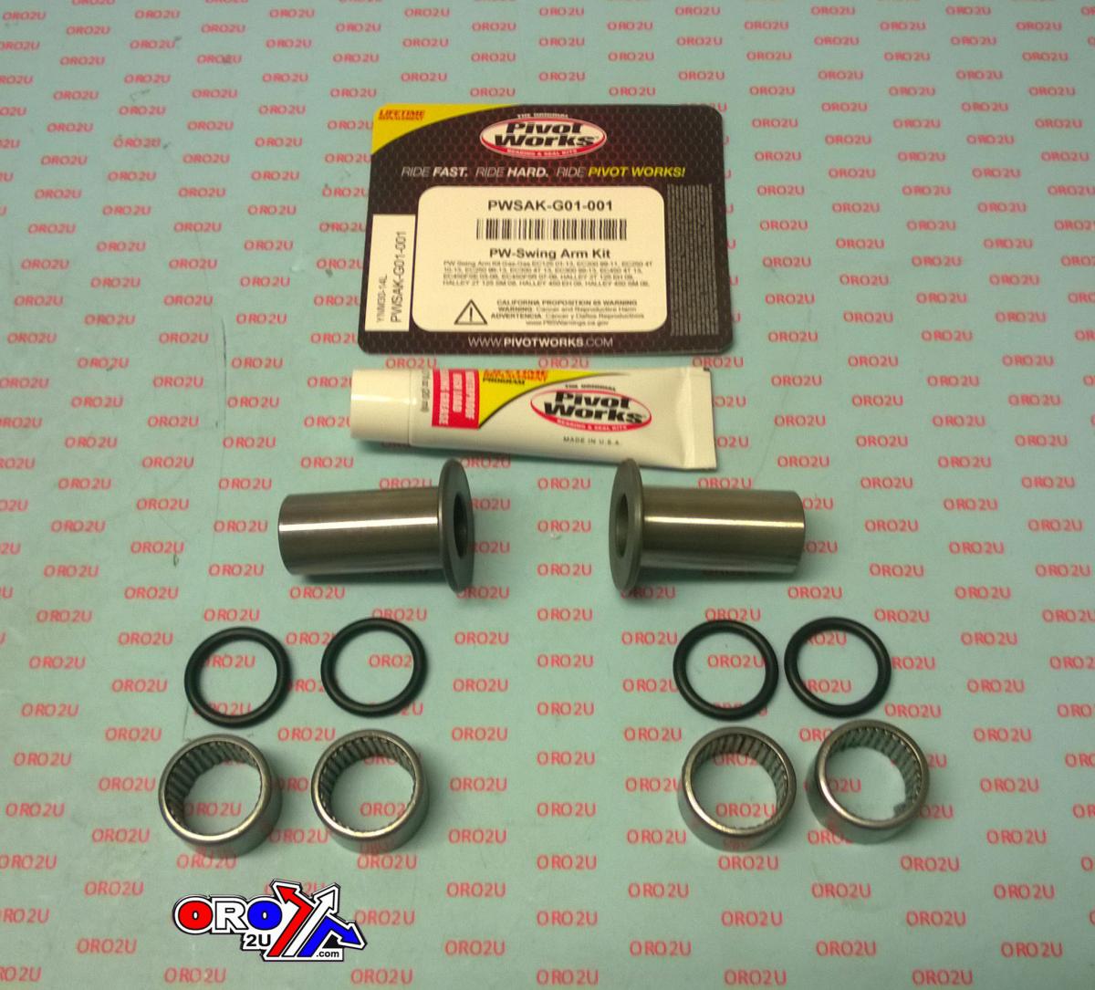 Pivot Works Swingarm Bearing Kit Gasgas, Pivot Works Pwsak-g01-001 Gas-gas, Pwsakg01001